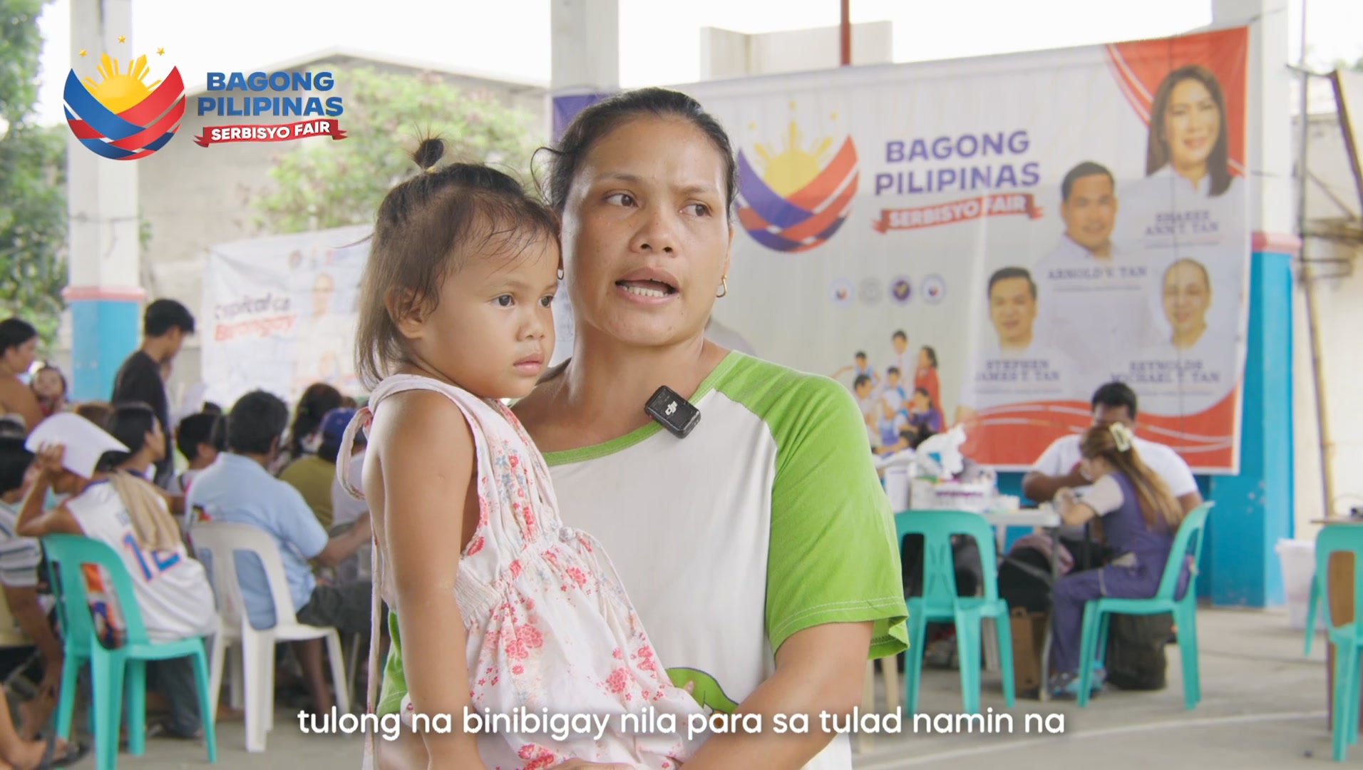 Libreng konsultasyon at checkup din ang na-avail ni Maria Lea Adona mula sa Catbalogan, Samar.