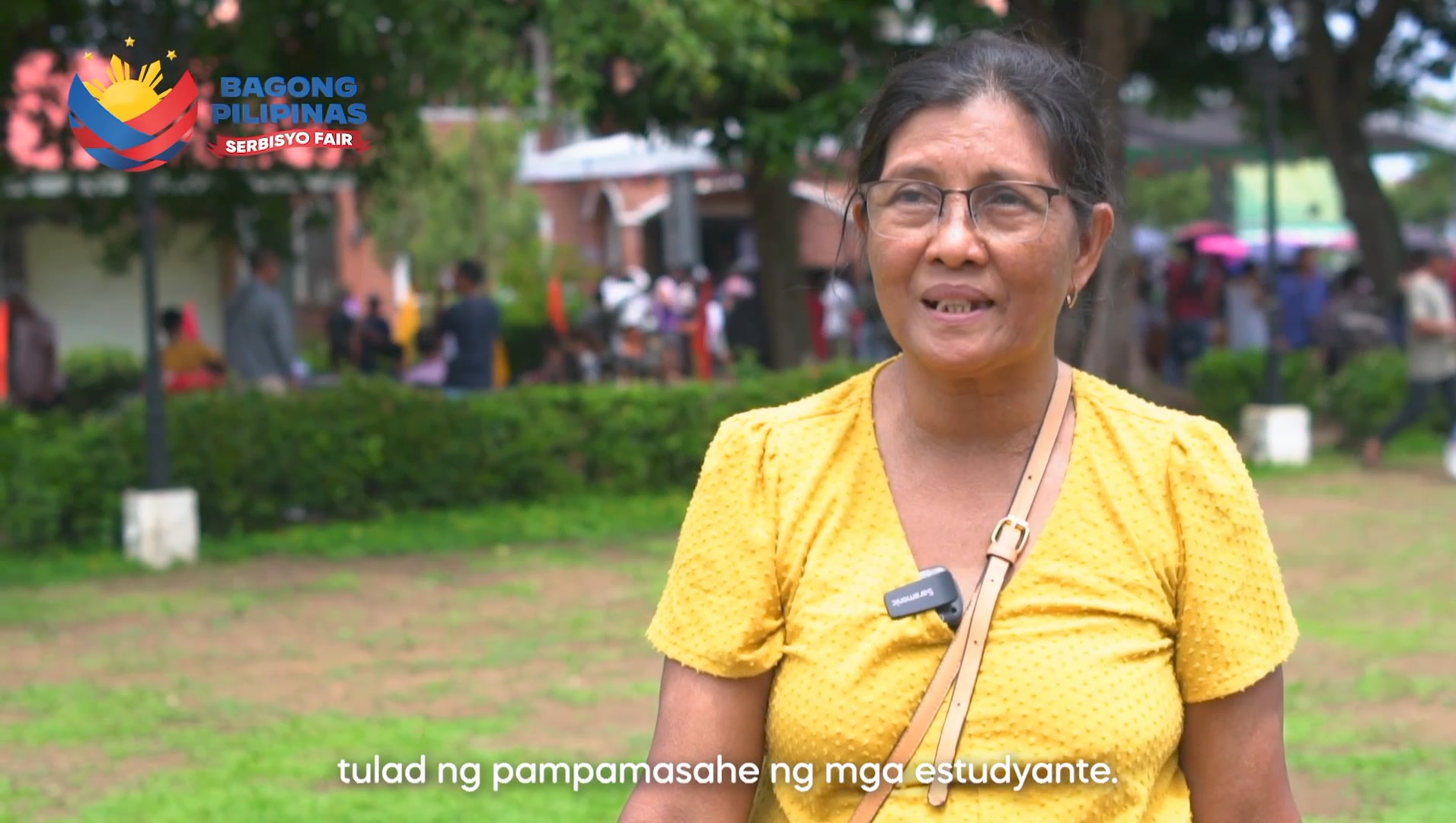 Lubos ang pasasalamat ni Nanay Teresita Montiadora sa tulong na natanggap niya mula sa Bagong Pilipinas Serbisyo Fair.