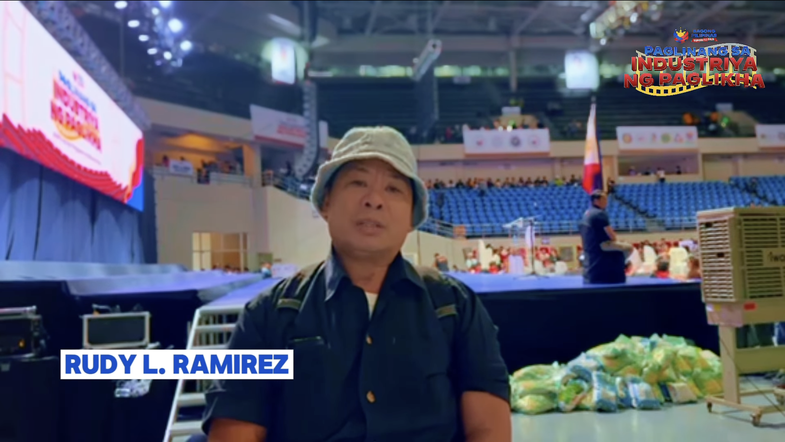 Lubos ang pasasalamat ni Rudy Ramirez sa mga ayuda at serbisyong ibinaba ng pamahalaan para sa mga manggagawa, sa harap at likod ng kamera.