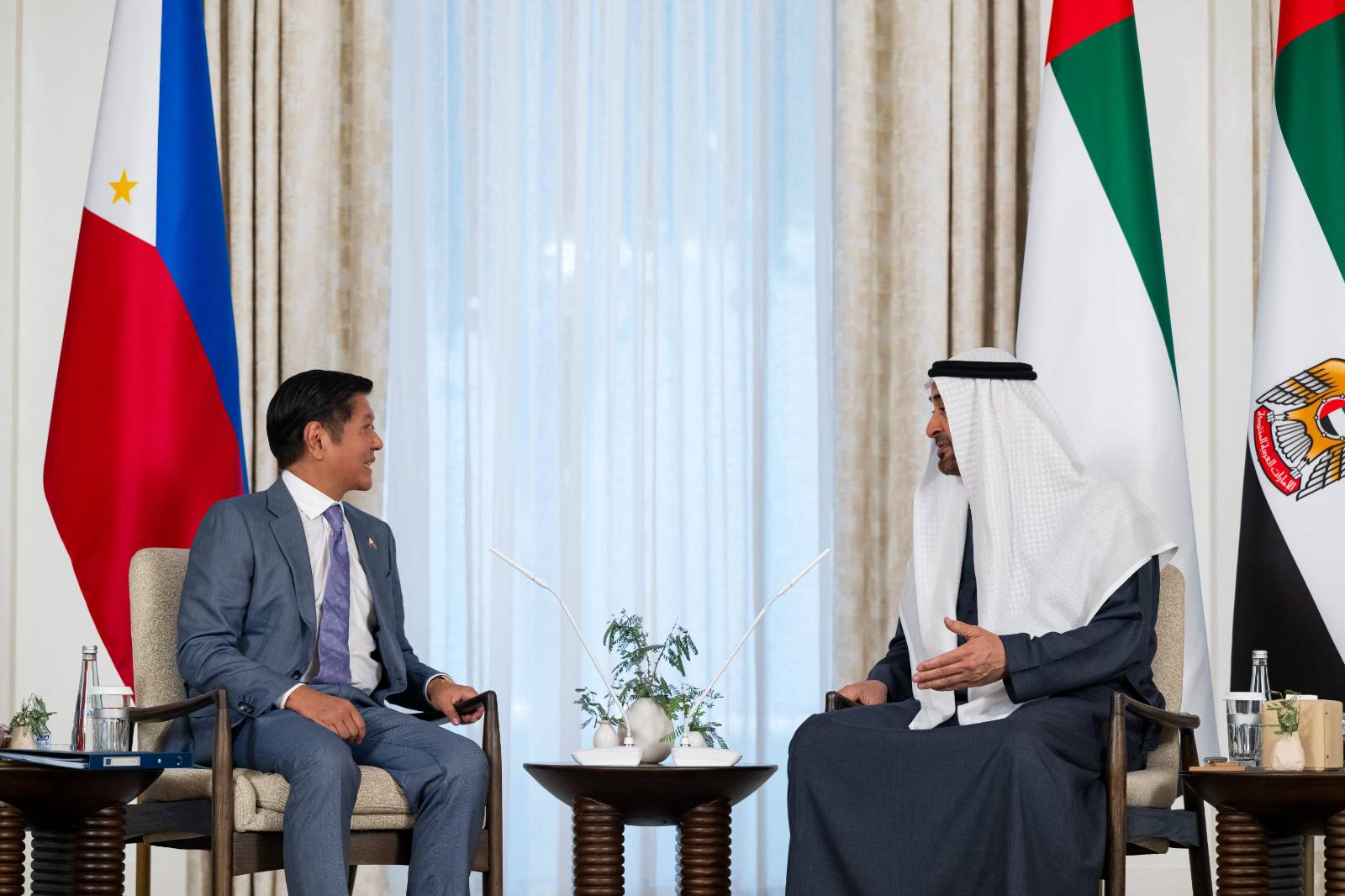 Official Meeting with His Highness Sheikh Mohamed bin Zayed Al Nahyan, President of the United Arab Emirates (UAE) and Ruler of Abu Dhabi