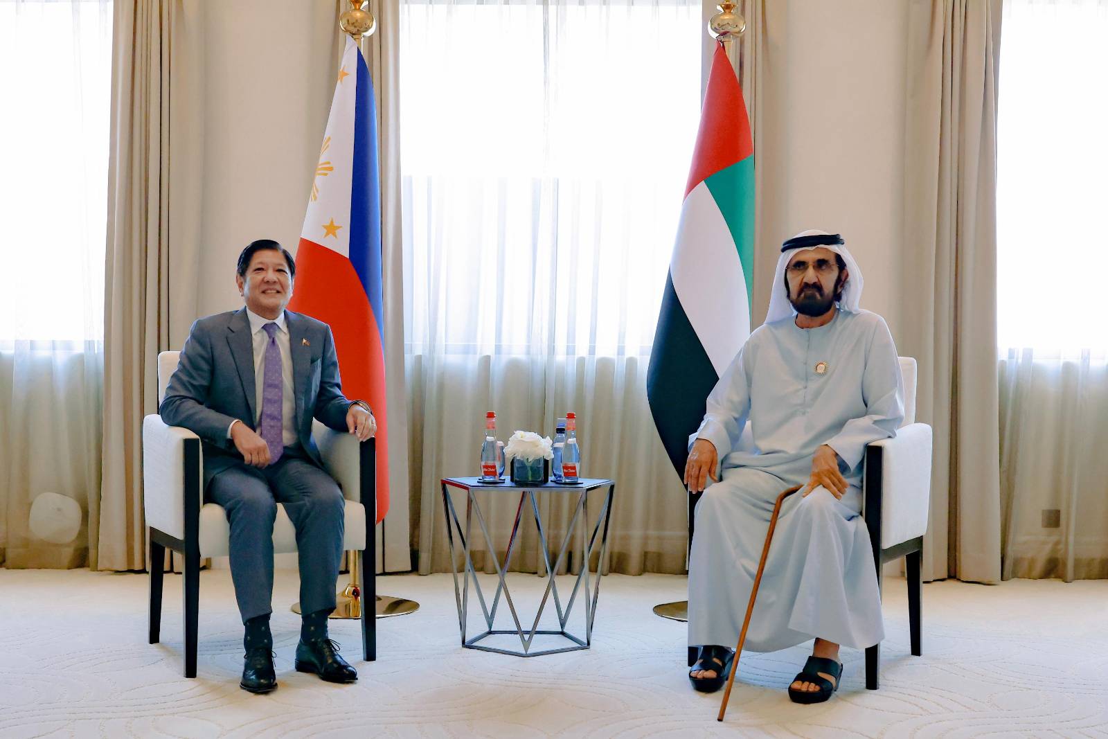 Official Meeting with His Highness Sheikh Mohammed bin Rashid Al Maktoum, Vice President and Prime Minister of the United Arab Emirates (UAE) and Ruler of Dubai