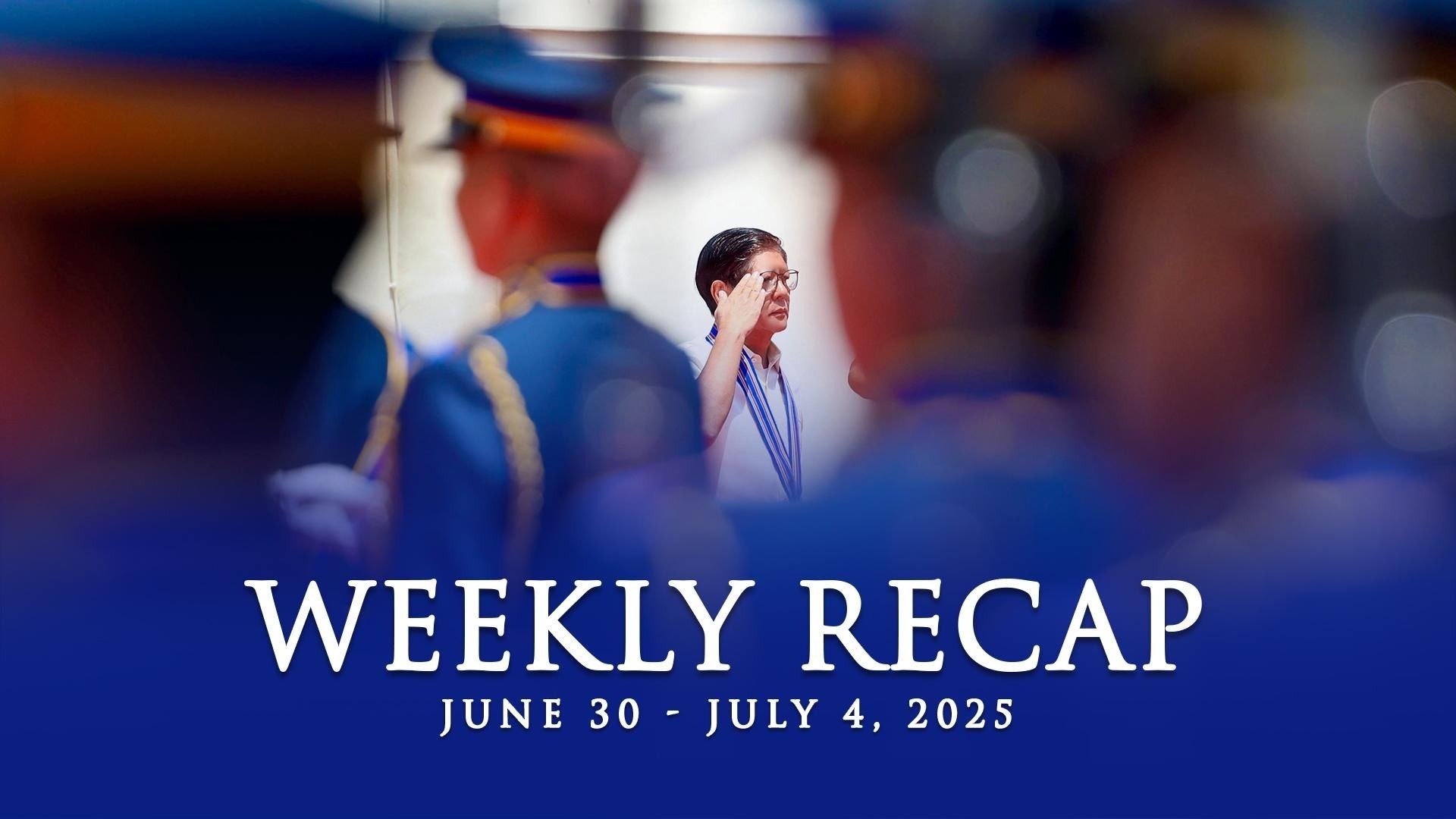 𝘞𝘦𝘦𝘬𝘭𝘺 𝘳𝘦𝘤𝘢𝘱: 30 June – 4 July 2025