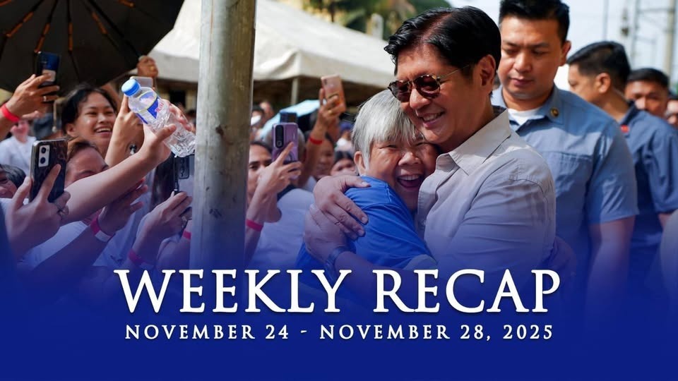 𝘞𝘦𝘦𝘬𝘭𝘺 𝘳𝘦𝘤𝘢𝘱: 24 – 28 November 2025